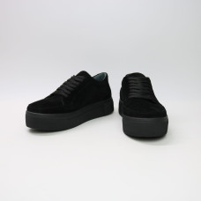 Кеди із чорної замші Арт. Om-2/192