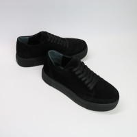 Кеди із чорної замші Арт. Om-2/192