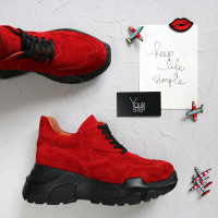 Кросівки червоного кольору Арт. 218-1/21950