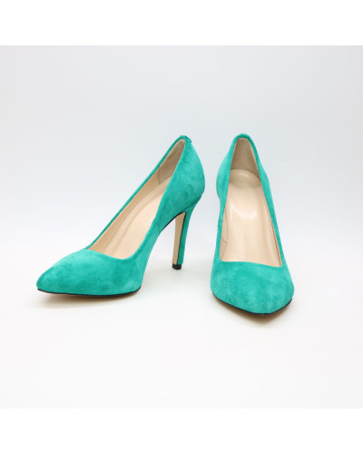 Замшеві туфлі-човники Арт. 35-1/60Ок