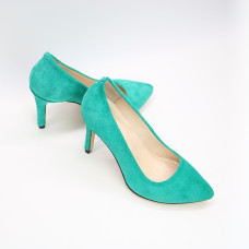 Замшеві туфлі-човники Арт. 35-1/60Ок