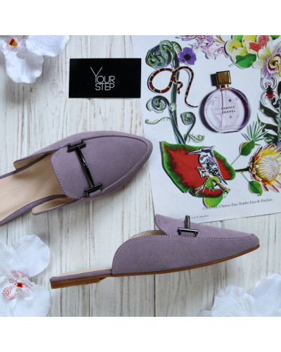 Мюлі із натуральної замші Арт. 17-9-2578