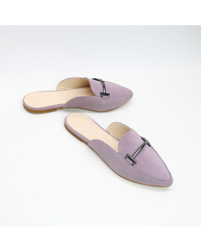 Мюлі із натуральної замші Арт. 17-9-2578