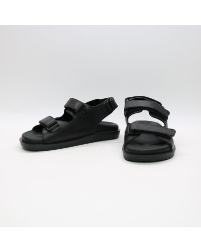 Сандалі з чорної шкіри Арт. 10-38/21067