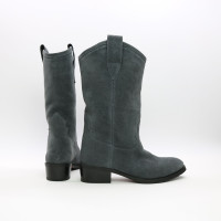 Козаки із сірої замші Арт. 306-3