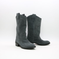 Козаки із сірої замші Арт. 306-3