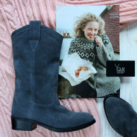 Козаки із сірої замші Арт. 306-3