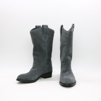 Козаки із сірої замші Арт. 306-3