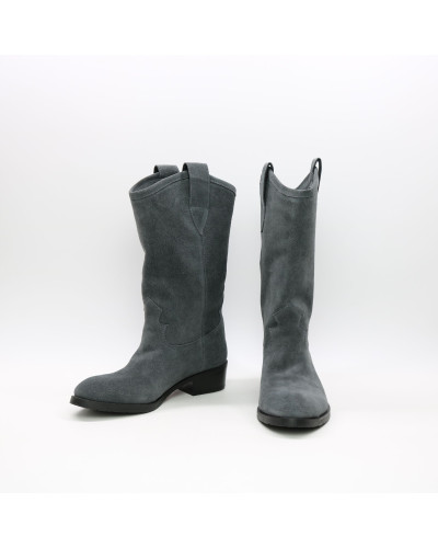 Козаки із сірої замші Арт. 306-3