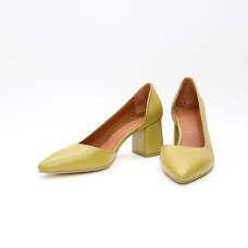 Туфлі-човники кольору оливки Арт. 657-2/47Ок