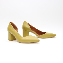 Туфлі-човники кольору оливки Арт. 657-2/47Ок