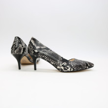 Туфлі-човники бежево-чорного кольору Арт. 657-2/36