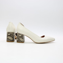 Туфлі-човники бежевого кольору Арт. 657-2/47Ок