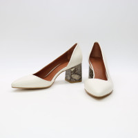 Туфлі-човники бежевого кольору Арт. 657-2/47Ок