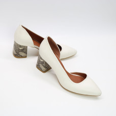 Туфлі-човники бежевого кольору Арт. 657-2/47Ок