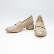 Туфли из темно-бежевого наплака Арт. 456-3/53Ok-П