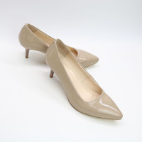 Бежеві туфлі-човники з лаку Арт. 657-1/36