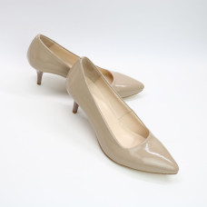 Бежеві туфлі-човники з лаку Арт. 657-1/36
