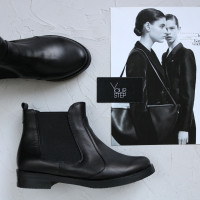 Челсі із чорної шкіри Арт. 176-2V