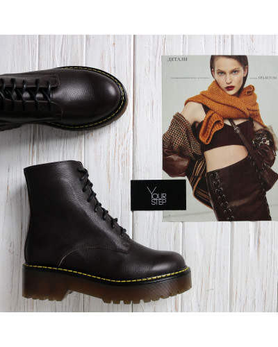 Черевики із натуральної шкіри Арт. As-8/22