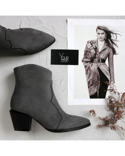 Козаки із сірого нубуку Арт. 657-11/57