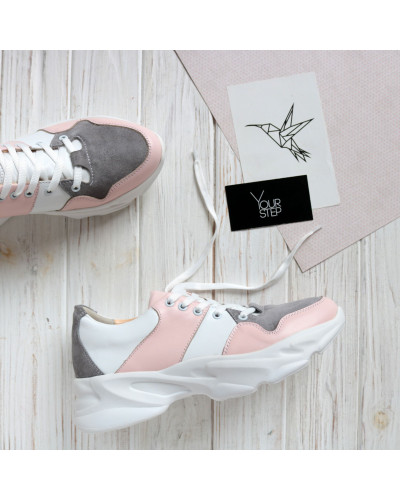 Кросівки у світлих відтінках Арт. Kr-3/188