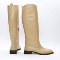 Шкіряні чоботи із квадратним носом Арт. 105-3