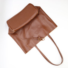 Шопер з рудої шкіри флотар Арт. YS-4080