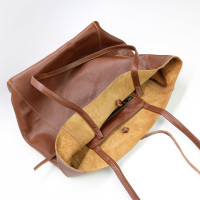 Шопер з рудої шкіри флотар Арт. YS-4080