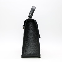 Шкіряна сумка чорного кольору Арт. YS-1001