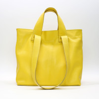 Сумка-трансформер з жовтої шкіри флотар Арт. YS-6052