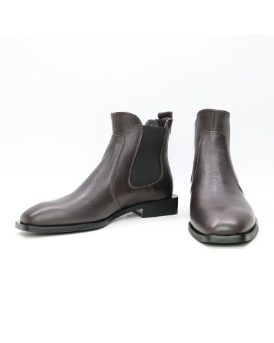 Челсі зі шкіри флотар із квадратним носом Арт. 105-2