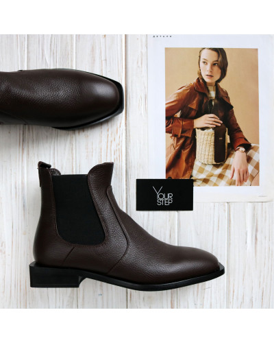 Челсі зі шкіри флотар квадратним носом Арт. 105-2