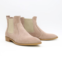 Челсі із замші з гострим носиком Арт. 104-3