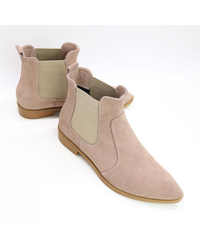 Челсі із замші з гострим носиком Арт. 104-3