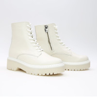 Бежеві шкіряні черевики Арт. As-8/22