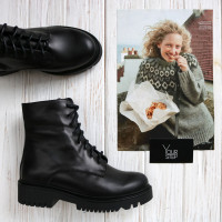 Черевики із чорної шкіри Арт. As-8/21855