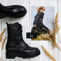 Чорні черевики Арт. 12-30/22б/ф