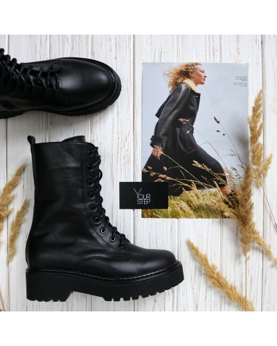 Чорні черевики Арт. 12-30/22б/ф