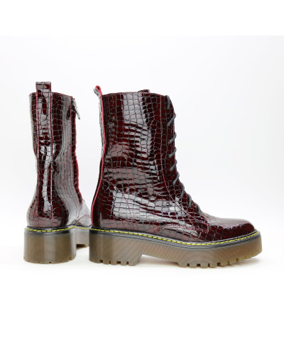 Лакові черевики під рептилію Арт. 12-30/22б/ф