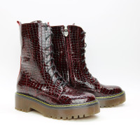 Лакові черевики під рептилію Арт. 12-30/22б/ф