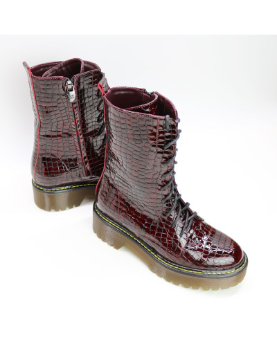 Лакові черевики під рептилію Арт. 12-30/22б/ф
