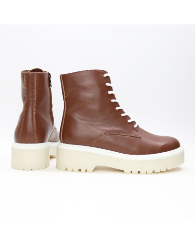 Черевики із рудої шкіри Арт. As-8/22