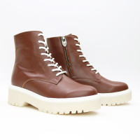 Черевики із рудої шкіри Арт. As-8/22