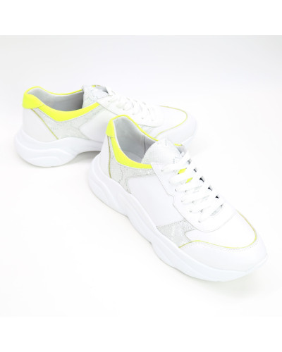 Кросівки з білої шкіри Арт. Т-3/21913