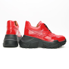 Лакові кросівки на масивній підошві Арт. 218-1/21950