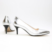 Туфлі-човники срібного кольору Арт. 657-1/36