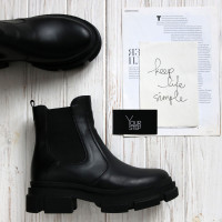 Челсі із чорної шкіри Арт. 12-1/260