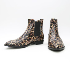Челсі з гострим носиком зі шкіри "Леопард" Арт. 104-3