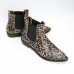 Ботинки Челси с острым носиком из кожи "Леопард" Арт. 104-3